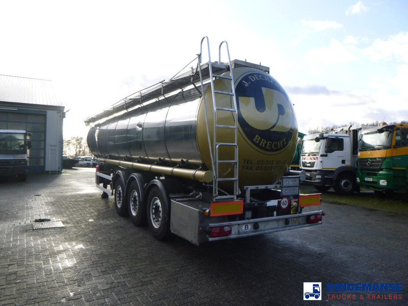 Van Hool Chemical tank inox 30 m3 / 1 comp ADR 12/03/2024 - Επικαθήμενο βυτίο: φωτογραφία 4 Van Hool Chemical tank inox 30 m3 / 1 comp ADR 12/03/2024 - Επικαθήμενο βυτίο: φωτογραφία 4
