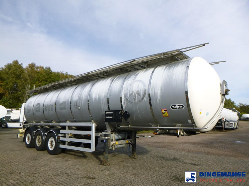 Van Hool Chemical tank inox L4BH 37.5 m3 / 1 comp - Επικαθήμενο βυτίο: φωτογραφία 2 Van Hool Chemical tank inox L4BH 37.5 m3 / 1 comp - Επικαθήμενο βυτίο: φωτογραφία 2