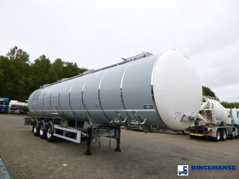 Van Hool Food tank inox 62 m3 / 3 comp - Επικαθήμενο βυτίο: φωτογραφία 2 Van Hool Food tank inox 62 m3 / 3 comp - Επικαθήμενο βυτίο: φωτογραφία 2