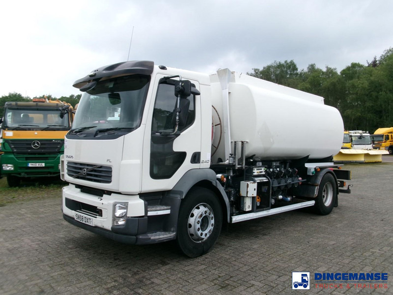 Volvo FL 240 4x2 RHD fuel tank 13 m3 / 4 comp - Φορτηγό βυτιοφόρο: φωτογραφία 1 Volvo FL 240 4x2 RHD fuel tank 13 m3 / 4 comp - Φορτηγό βυτιοφόρο: φωτογραφία 1