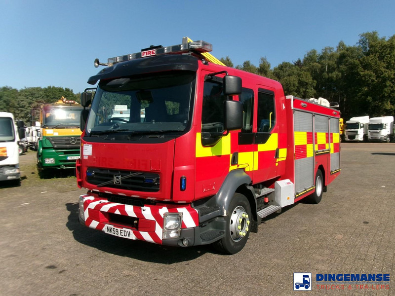 Volvo FL280 4X2 RHD crewcab fire engine + pump & watertank - Πυροσβεστικό όχημα: φωτογραφία 1 Volvo FL280 4X2 RHD crewcab fire engine + pump & watertank - Πυροσβεστικό όχημα: φωτογραφία 1