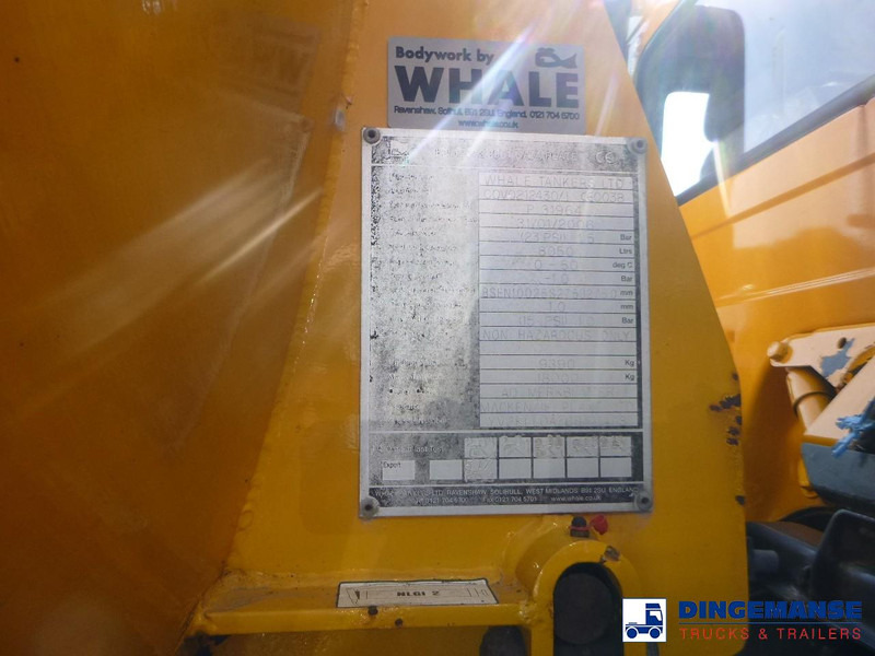 Όχημα εκκένωσης βόθρων Volvo FL6 4x2 RHD Whale vacuum tank 8 m3: φωτογραφία 12 Όχημα εκκένωσης βόθρων Volvo FL6 4x2 RHD Whale vacuum tank 8 m3: φωτογραφία 12