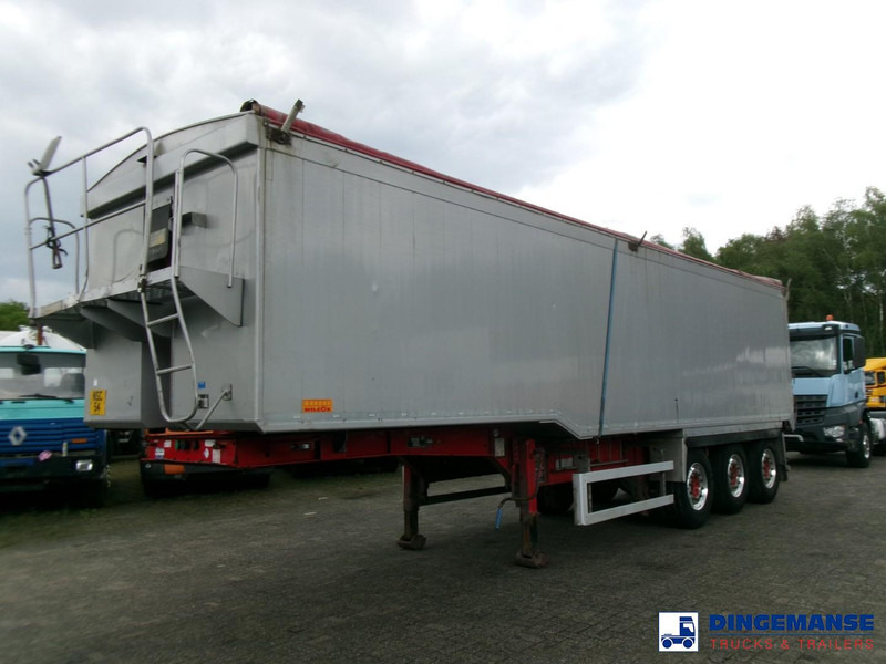 WILCOX Tipper trailer alu 52 m3 + tarpaulin - Επικαθήμενο ανατρεπόμενο: φωτογραφία 1 WILCOX Tipper trailer alu 52 m3 + tarpaulin - Επικαθήμενο ανατρεπόμενο: φωτογραφία 1