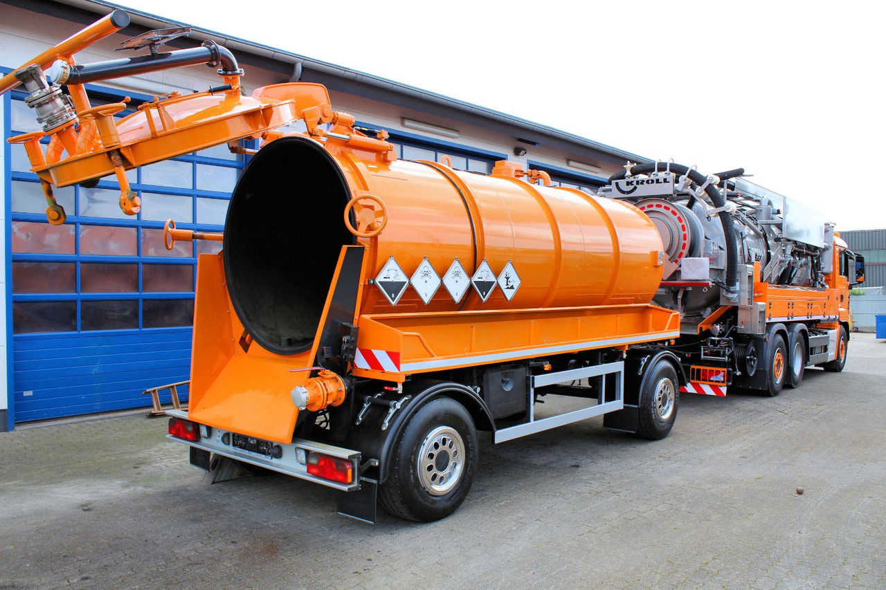 Kutschke / Kroll 10m³ Saug u.Druck ADR INOX - Ρυμούλκα βυτίο: φωτογραφία 1 Kutschke / Kroll 10m³ Saug u.Druck ADR INOX - Ρυμούλκα βυτίο: φωτογραφία 1