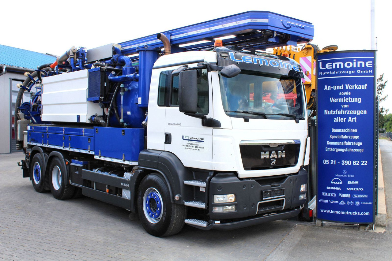 MAN TGS 28.440 6x2 Kroll 14,5m³ W-Rückgewinner KOMBI - Όχημα εκκένωσης βόθρων: φωτογραφία 1 MAN TGS 28.440 6x2 Kroll 14,5m³ W-Rückgewinner KOMBI - Όχημα εκκένωσης βόθρων: φωτογραφία 1