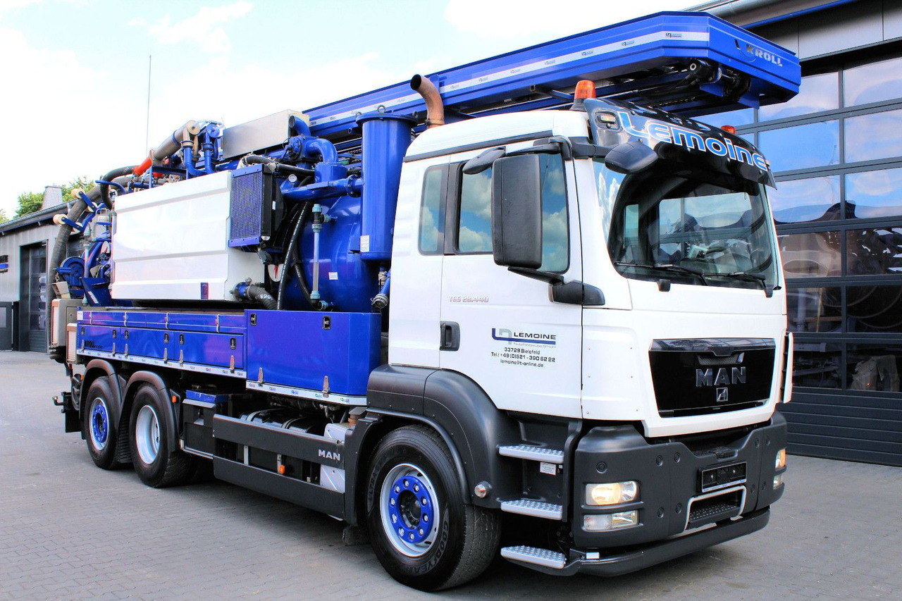 MAN TGS 28.440 6x2 Kroll 14,5m³ W-Rückgewinner KOMBI - Όχημα εκκένωσης βόθρων: φωτογραφία 2 MAN TGS 28.440 6x2 Kroll 14,5m³ W-Rückgewinner KOMBI - Όχημα εκκένωσης βόθρων: φωτογραφία 2