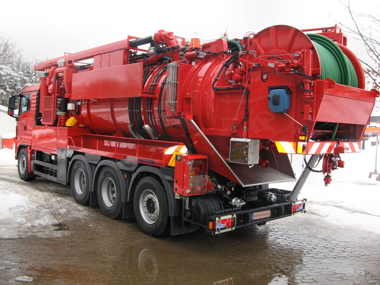 MAN TGS 35.540 8x4 Müller 16m³ WRG + 800 meter HD - Όχημα εκκένωσης βόθρων: φωτογραφία 1 MAN TGS 35.540 8x4 Müller 16m³ WRG + 800 meter HD - Όχημα εκκένωσης βόθρων: φωτογραφία 1