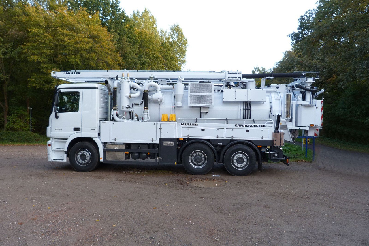 Mercedes-Benz Actros 2844 6x2 Müller 10m³ Canalmaster WRG - Όχημα εκκένωσης βόθρων: φωτογραφία 3 Mercedes-Benz Actros 2844 6x2 Müller 10m³ Canalmaster WRG - Όχημα εκκένωσης βόθρων: φωτογραφία 3