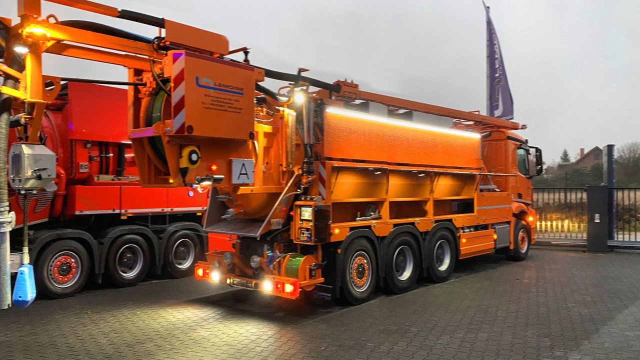 Mercedes-Benz Arocs 3551 8x4 Müller 16mCanalmaster F160EWA WRG - Όχημα εκκένωσης βόθρων: φωτογραφία 2 Mercedes-Benz Arocs 3551 8x4 Müller 16mCanalmaster F160EWA WRG - Όχημα εκκένωσης βόθρων: φωτογραφία 2
