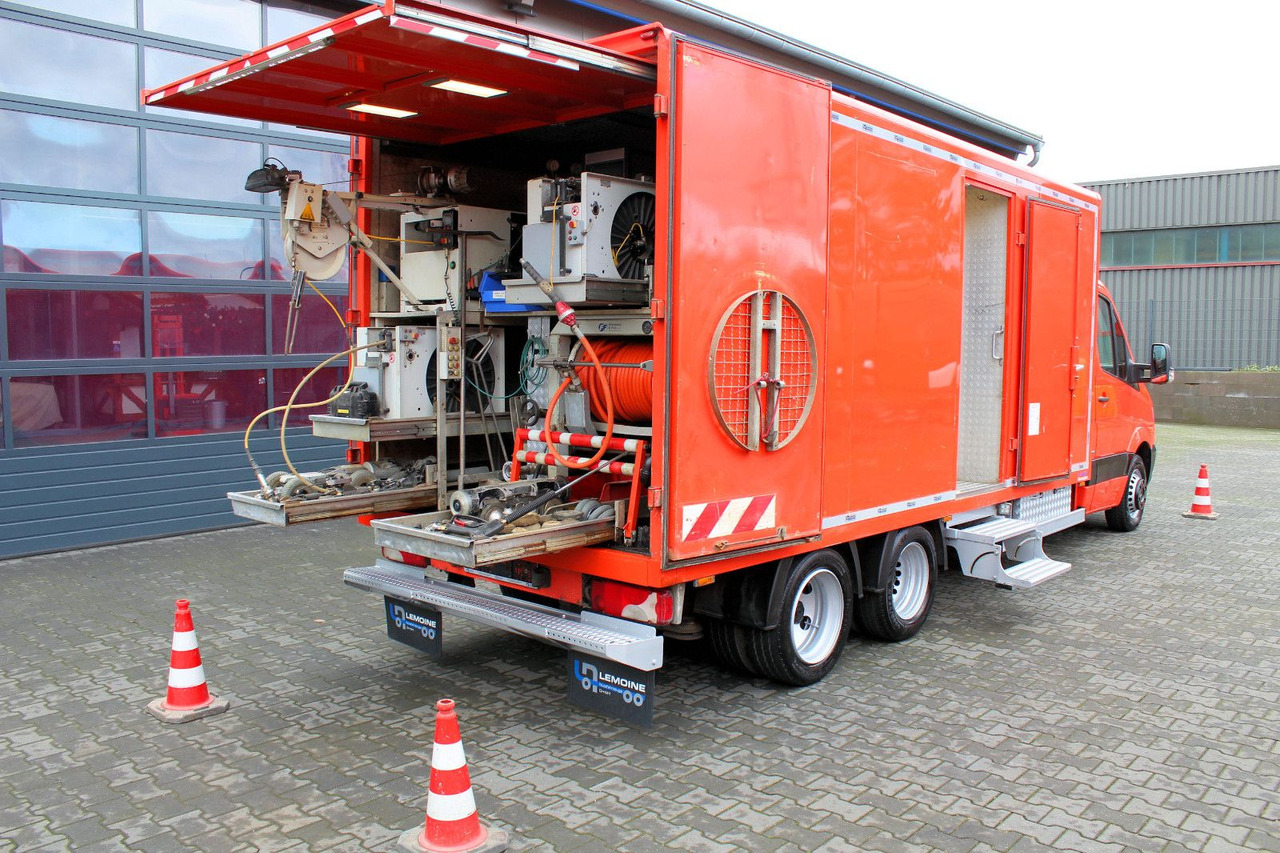 Mercedes-Benz Sprinter 719 V6 CDI 2m³HD-Spül+IBAK TV-Kanal 3D - Όχημα εκκένωσης βόθρων: φωτογραφία 1 Mercedes-Benz Sprinter 719 V6 CDI 2m³HD-Spül+IBAK TV-Kanal 3D - Όχημα εκκένωσης βόθρων: φωτογραφία 1