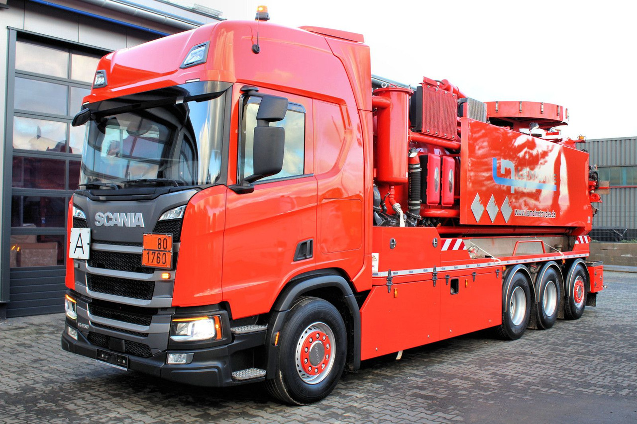 Scania R450 8x4 Kroll 19m³ W-Rückgewinner Kombi-HD +ADR - Όχημα εκκένωσης βόθρων: φωτογραφία 5 Scania R450 8x4 Kroll 19m³ W-Rückgewinner Kombi-HD +ADR - Όχημα εκκένωσης βόθρων: φωτογραφία 5