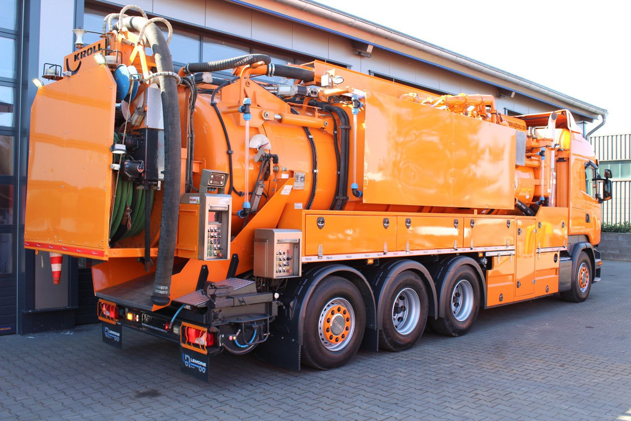 Scania R450 8x4 Kroll 19m³ Wasserrückgewinner Kombi-HD - Όχημα εκκένωσης βόθρων: φωτογραφία 3 Scania R450 8x4 Kroll 19m³ Wasserrückgewinner Kombi-HD - Όχημα εκκένωσης βόθρων: φωτογραφία 3