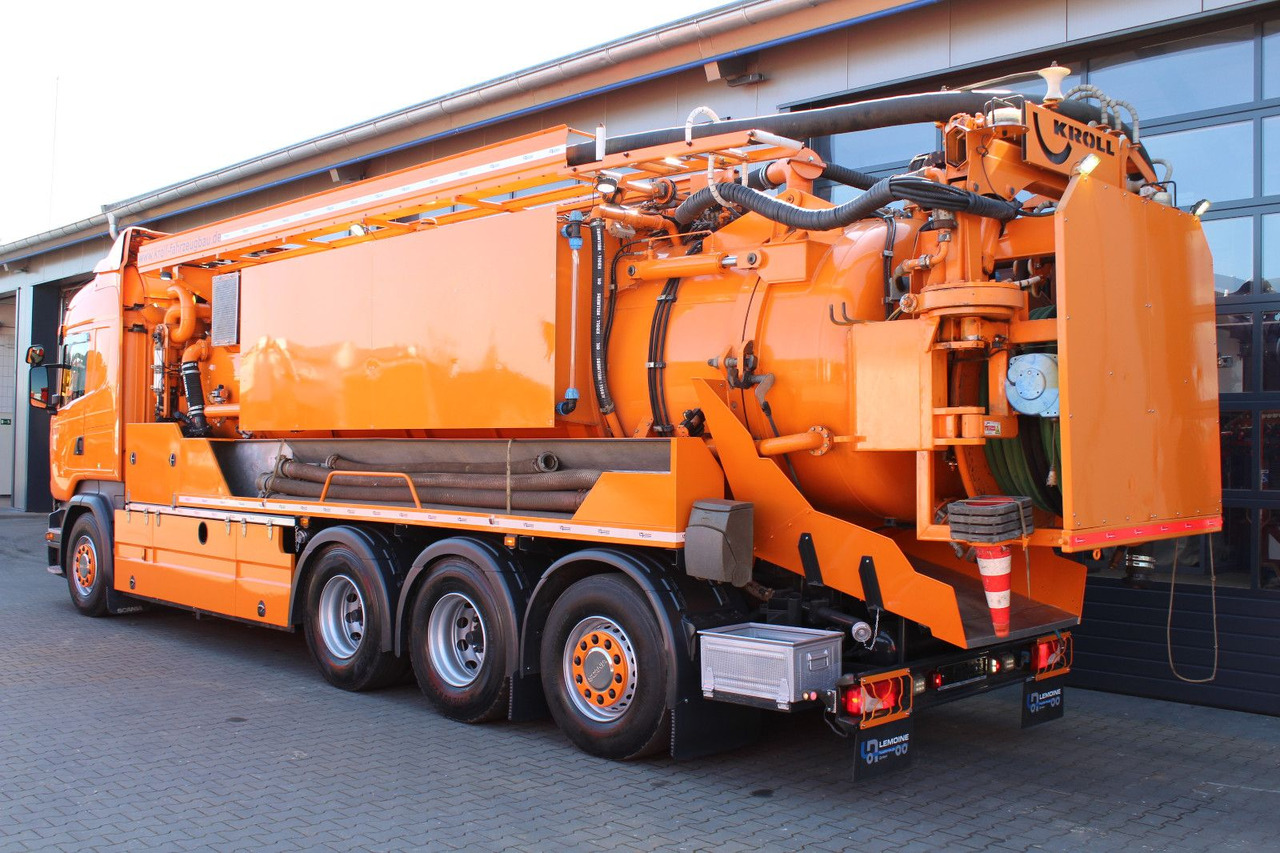 Scania R450 8x4 Kroll 19m³ Wasserrückgewinner Kombi-HD - Όχημα εκκένωσης βόθρων: φωτογραφία 5 Scania R450 8x4 Kroll 19m³ Wasserrückgewinner Kombi-HD - Όχημα εκκένωσης βόθρων: φωτογραφία 5