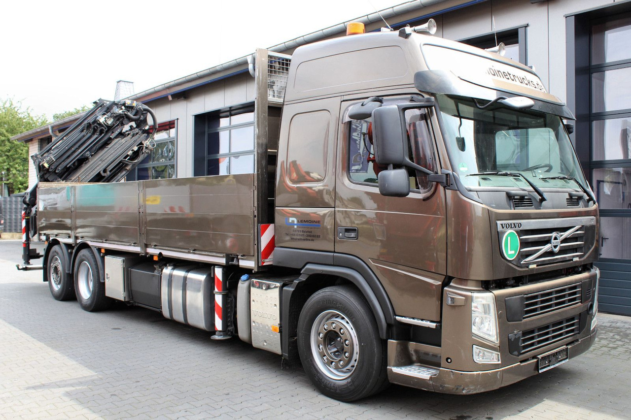 Volvo FM 420 6x2 Container-Pritsche+Kran PK 34.002+JIB - Φορτηγό με ανοιχτή καρότσα, Φορτηγό με γερανό: φωτογραφία 2 Volvo FM 420 6x2 Container-Pritsche+Kran PK 34.002+JIB - Φορτηγό με ανοιχτή καρότσα, Φορτηγό με γερανό: φωτογραφία 2