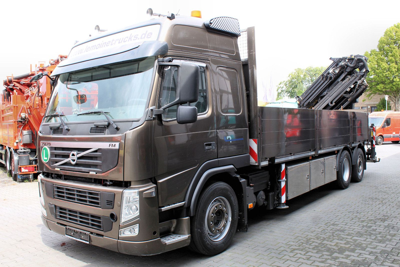 Volvo FM 420 6x2 Container-Pritsche+Kran PK 34.002+JIB - Φορτηγό με ανοιχτή καρότσα, Φορτηγό με γερανό: φωτογραφία 3 Volvo FM 420 6x2 Container-Pritsche+Kran PK 34.002+JIB - Φορτηγό με ανοιχτή καρότσα, Φορτηγό με γερανό: φωτογραφία 3