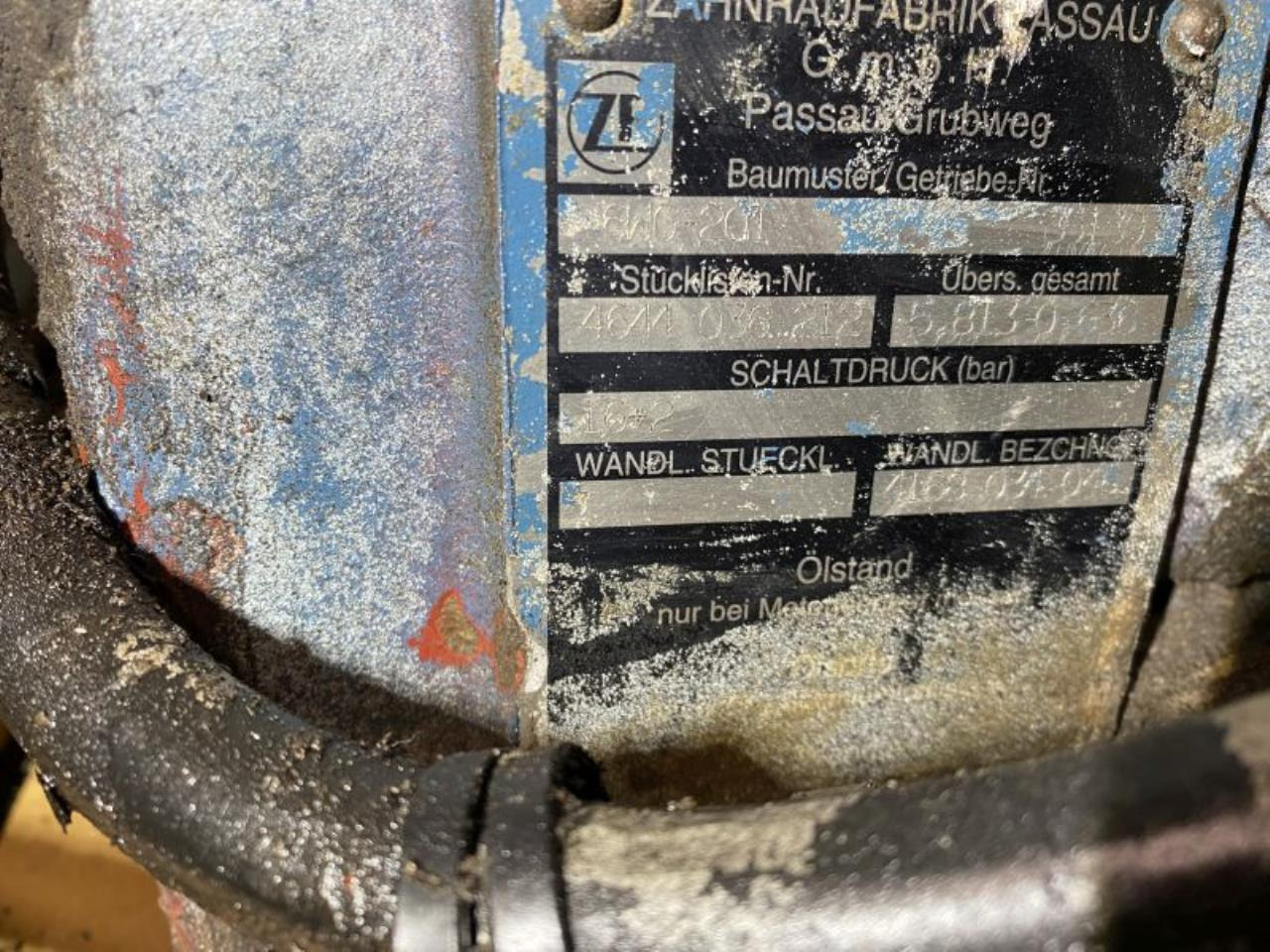 ZF 6WG211 - Μετάδοσης κίνησης για Ανυψωτικό μηχάνημα: φωτογραφία 4 ZF 6WG211 - Μετάδοσης κίνησης για Ανυψωτικό μηχάνημα: φωτογραφία 4