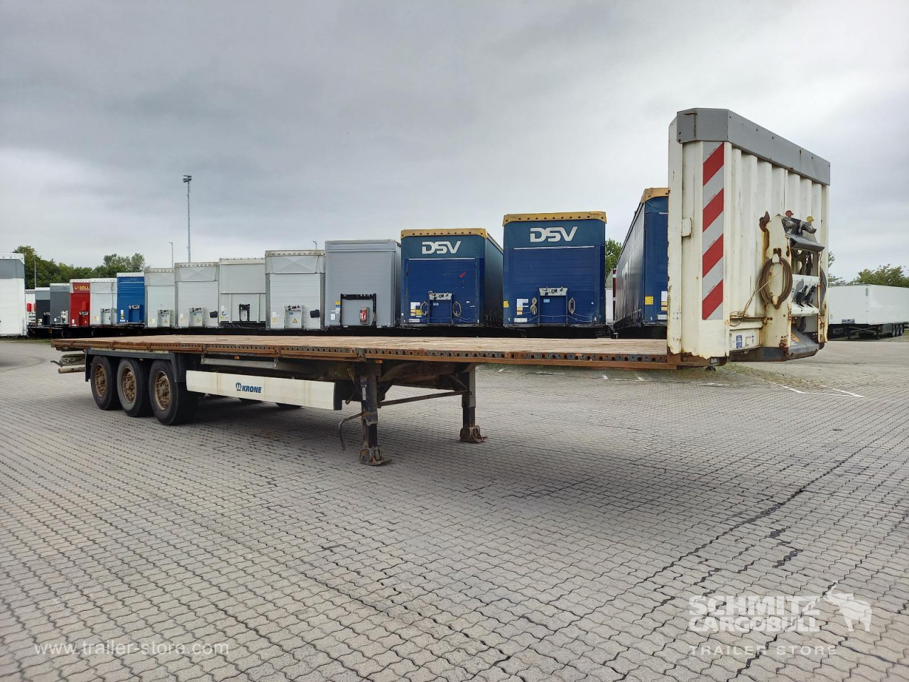 KRONE Auflieger Plateau Standard - Επικαθήμενο πλατφόρμα/ Καρότσα: φωτογραφία 1 KRONE Auflieger Plateau Standard - Επικαθήμενο πλατφόρμα/ Καρότσα: φωτογραφία 1
