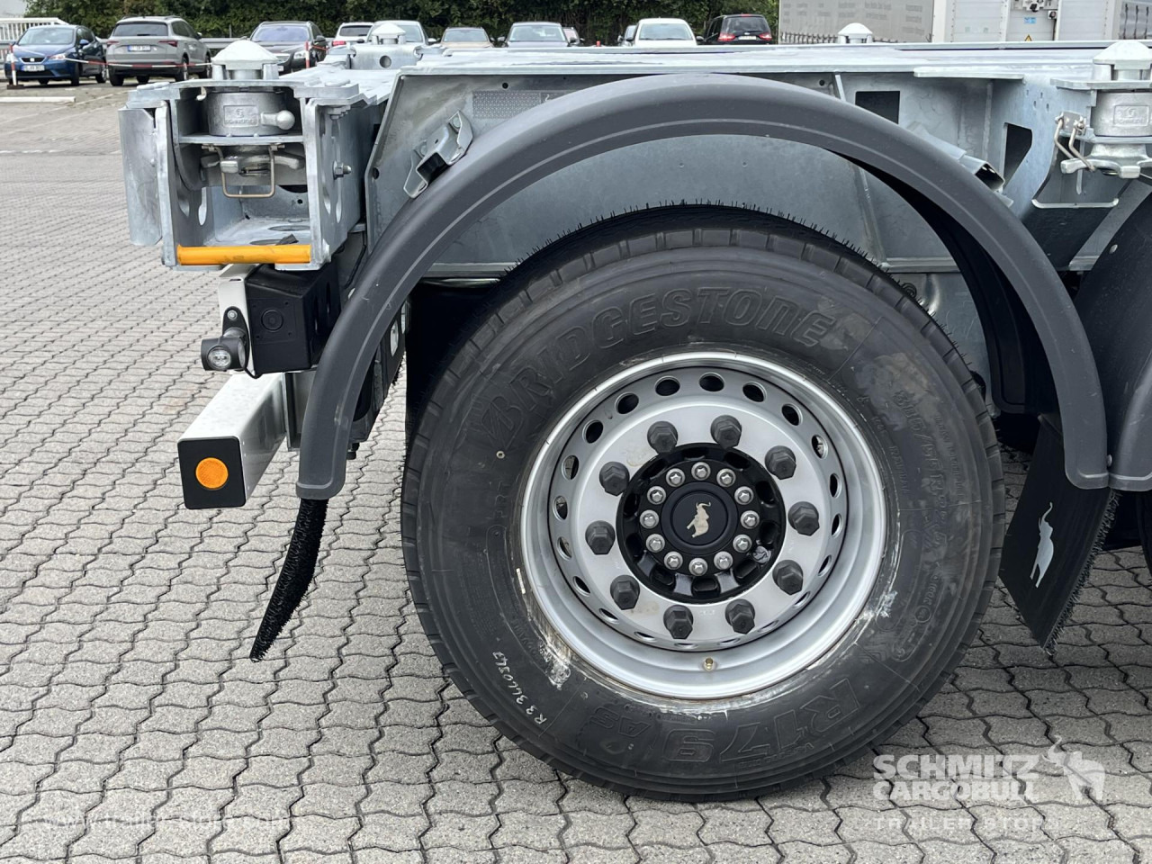 SCHMITZ Auflieger Containerfahrgestell Standard - Επικαθήμενο μεταφοράς εμπορευματοκιβωτίων/ Κινητό αμάξωμα: φωτογραφία 4 SCHMITZ Auflieger Containerfahrgestell Standard - Επικαθήμενο μεταφοράς εμπορευματοκιβωτίων/ Κινητό αμάξωμα: φωτογραφία 4