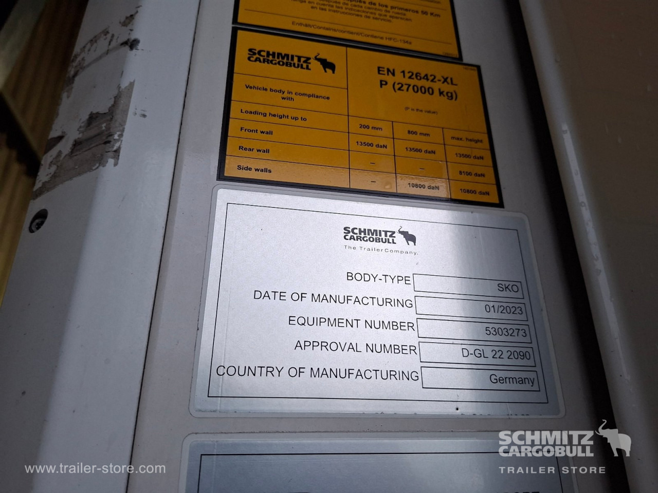 Επικαθήμενο ισοθερμικό SCHMITZ Auflieger Tiefkühler Standard: φωτογραφία 7