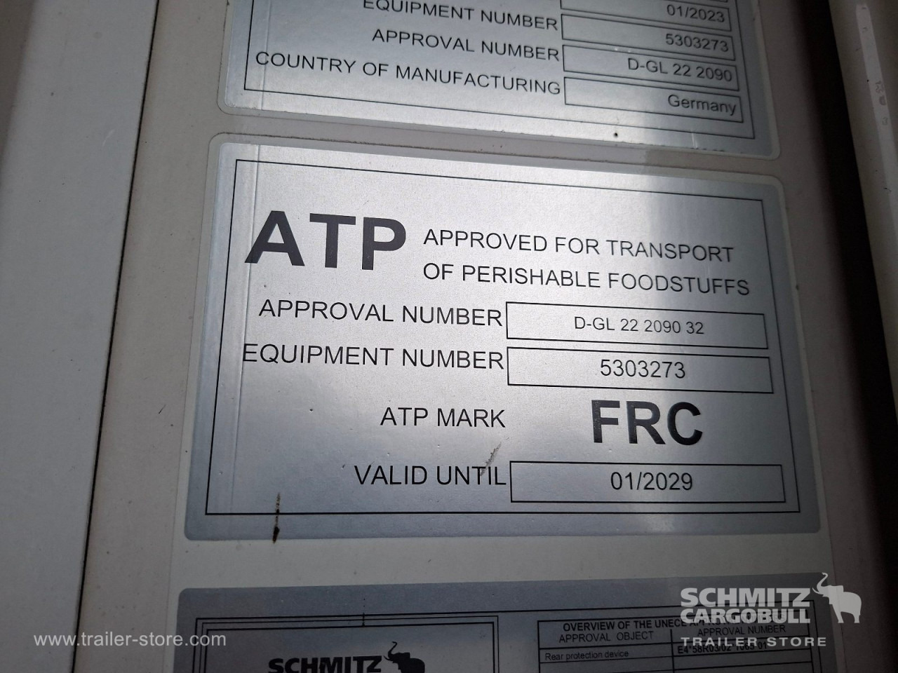 Επικαθήμενο ισοθερμικό SCHMITZ Auflieger Tiefkühler Standard: φωτογραφία 6