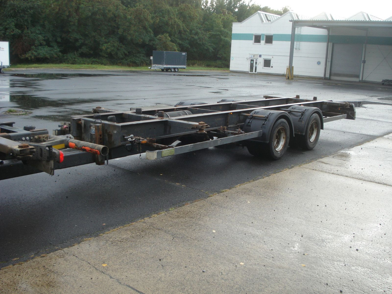 Krebs Jumbo Tandem für 7,82 WBs - Ρυμούλκα μεταφοράς εμπορευματοκιβωτίων/ Κινητό αμάξωμα: φωτογραφία 1 Krebs Jumbo Tandem für 7,82 WBs - Ρυμούλκα μεταφοράς εμπορευματοκιβωτίων/ Κινητό αμάξωμα: φωτογραφία 1