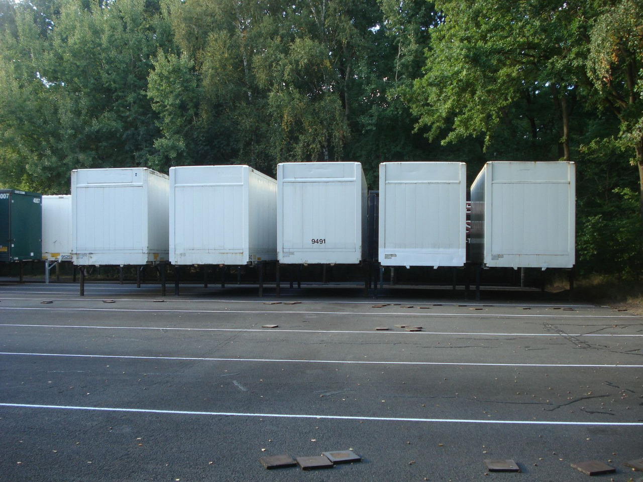 Krone WK 7,7 STG Kleider Textil Lager Jumbo C 7,82 WB - Ρυμούλκα κόφα: φωτογραφία 2 Krone WK 7,7 STG Kleider Textil Lager Jumbo C 7,82 WB - Ρυμούλκα κόφα: φωτογραφία 2