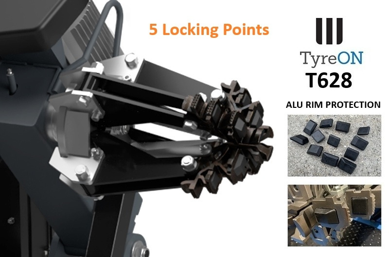 T628 truck tyre changer 28 inches - Tyrewidth uo to 85 cm - 5 clamping positions on jaw - 2 mounting speeds - Driving power 2.6 - 3.2 kW - Εξοπλισμός γκαράζ: φωτογραφία 2 T628 truck tyre changer 28 inches - Tyrewidth uo to 85 cm - 5 clamping positions on jaw - 2 mounting speeds - Driving power 2.6 - 3.2 kW - Εξοπλισμός γκαράζ: φωτογραφία 2
