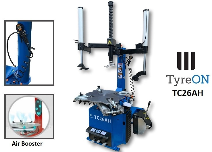 TC26AH car tyre changer - 2 helper arms - Air booster - Εξοπλισμός γκαράζ: φωτογραφία 1 TC26AH car tyre changer - 2 helper arms - Air booster - Εξοπλισμός γκαράζ: φωτογραφία 1