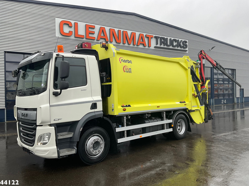DAF FA CF 340 Euro 6 Norba 17 m³ + Palfinger 3.8 Tonmeter laadkraan + Winch - Απορριμματοφόρο: φωτογραφία 1 DAF FA CF 340 Euro 6 Norba 17 m³ + Palfinger 3.8 Tonmeter laadkraan + Winch - Απορριμματοφόρο: φωτογραφία 1
