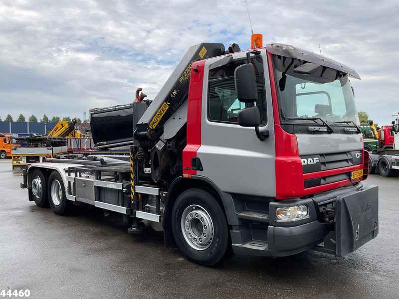 DAF FAN 75 CF 250 Euro 5 Palfinger 27 Tonmeter laadkraan - Φορτηγό φόρτωσης γάντζου, Φορτηγό με γερανό: φωτογραφία 5 DAF FAN 75 CF 250 Euro 5 Palfinger 27 Tonmeter laadkraan - Φορτηγό φόρτωσης γάντζου, Φορτηγό με γερανό: φωτογραφία 5