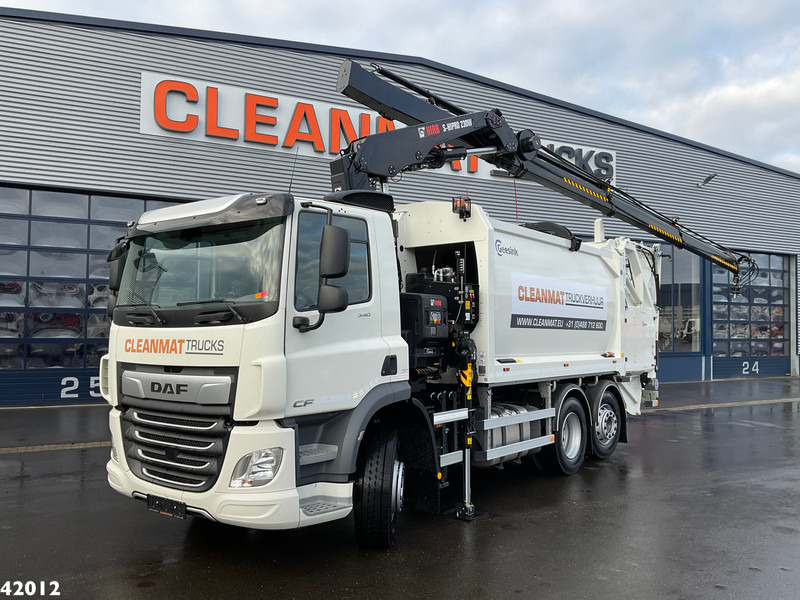 DAF FAN CF 340 Hiab 23 Tonmeter laadkraan - Απορριμματοφόρο: φωτογραφία 1 DAF FAN CF 340 Hiab 23 Tonmeter laadkraan - Απορριμματοφόρο: φωτογραφία 1