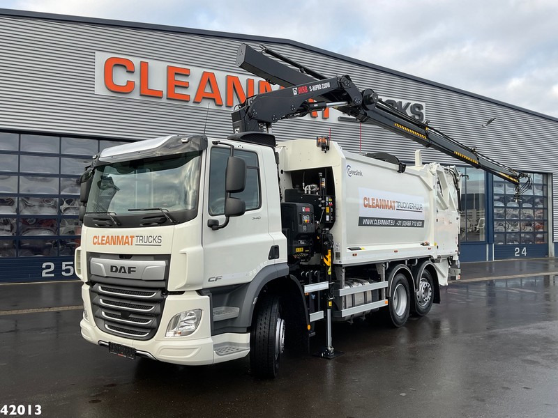DAF FAN CF 340 Hiab 23 ton/meter laadkraan - Απορριμματοφόρο: φωτογραφία 1 DAF FAN CF 340 Hiab 23 ton/meter laadkraan - Απορριμματοφόρο: φωτογραφία 1