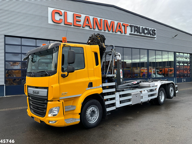 DAF FAN CF 370 Euro 6 HMF 22 Tonmeter laadkraan Just 149.152 km! - Φορτηγό φόρτωσης γάντζου, Φορτηγό με γερανό: φωτογραφία 2 DAF FAN CF 370 Euro 6 HMF 22 Tonmeter laadkraan Just 149.152 km! - Φορτηγό φόρτωσης γάντζου, Φορτηγό με γερανό: φωτογραφία 2