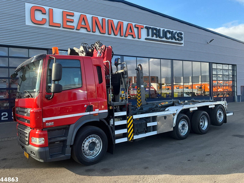 DAF FAQ 85 CF 460 HMF 16 Tonmeter Z-kraan - Φορτηγό φόρτωσης γάντζου, Φορτηγό με γερανό: φωτογραφία 2 DAF FAQ 85 CF 460 HMF 16 Tonmeter Z-kraan - Φορτηγό φόρτωσης γάντζου, Φορτηγό με γερανό: φωτογραφία 2