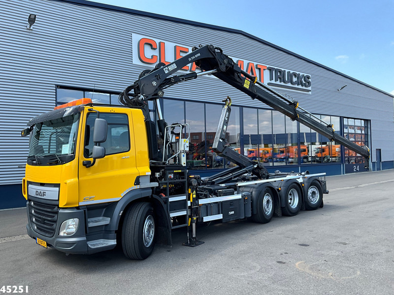 DAF FAQ СF 400 8x2 Euro 6 Hiab 24 Tonmeter laadkraan Just 147.273 km! - Φορτηγό φόρτωσης γάντζου, Φορτηγό με γερανό: φωτογραφία 1 DAF FAQ СF 400 8x2 Euro 6 Hiab 24 Tonmeter laadkraan Just 147.273 km! - Φορτηγό φόρτωσης γάντζου, Φορτηγό με γερανό: φωτογραφία 1