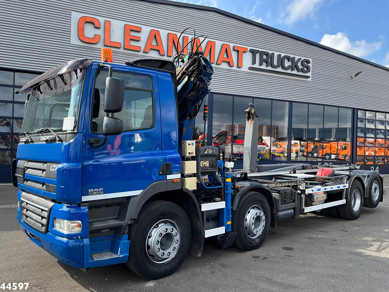 DAF FAX 85 CF 360 8x2 Euro 5 Hiab 16 Tonmeter laadkraan - Φορτηγό φόρτωσης γάντζου, Φορτηγό με γερανό: φωτογραφία 2 DAF FAX 85 CF 360 8x2 Euro 5 Hiab 16 Tonmeter laadkraan - Φορτηγό φόρτωσης γάντζου, Φορτηγό με γερανό: φωτογραφία 2