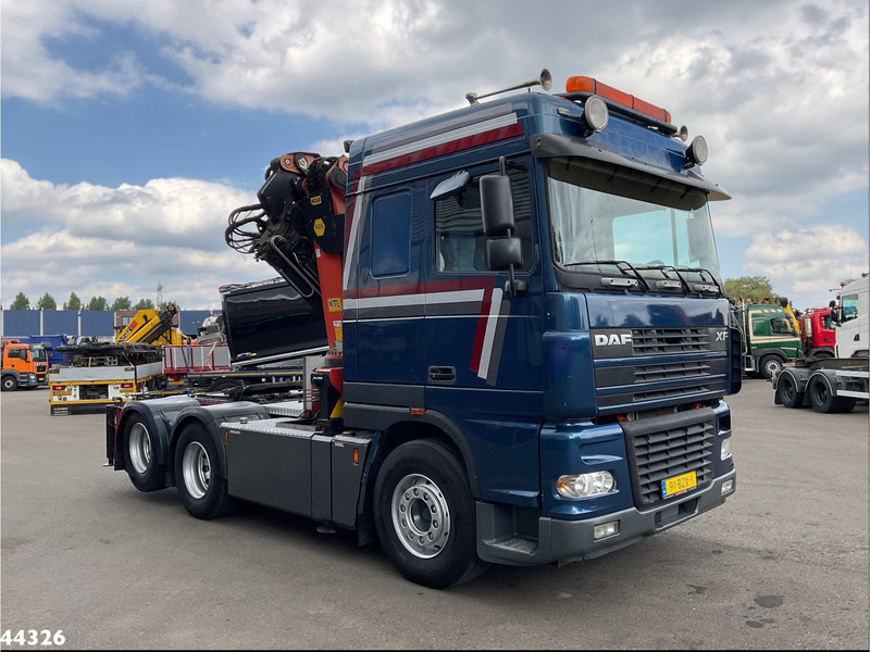 DAF FTS 95 XF 480 Manual Palfinger 36 Tonmeter laadkraan + Fly-Jib - Φορτηγό με γερανό: φωτογραφία 3 DAF FTS 95 XF 480 Manual Palfinger 36 Tonmeter laadkraan + Fly-Jib - Φορτηγό με γερανό: φωτογραφία 3