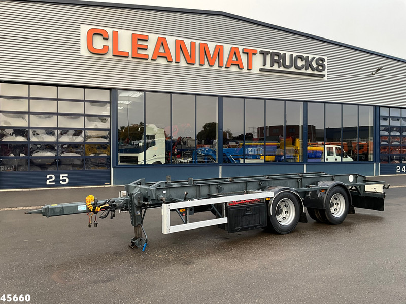 GS Meppel 2-assige container aanhangwagen - Ρυμούλκα μεταφοράς εμπορευματοκιβωτίων/ Κινητό αμάξωμα: φωτογραφία 1 GS Meppel 2-assige container aanhangwagen - Ρυμούλκα μεταφοράς εμπορευματοκιβωτίων/ Κινητό αμάξωμα: φωτογραφία 1