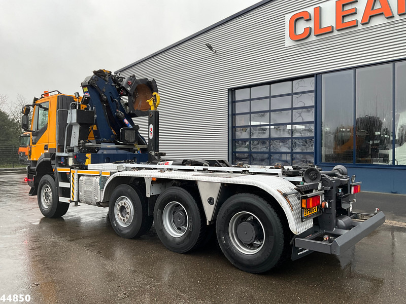 Iveco Trakker AD380T41W 8x6 Euro 6 HMF 19 Tonmeter Z-kraan - Φορτηγό φόρτωσης γάντζου, Φορτηγό με γερανό: φωτογραφία 2 Iveco Trakker AD380T41W 8x6 Euro 6 HMF 19 Tonmeter Z-kraan - Φορτηγό φόρτωσης γάντζου, Φορτηγό με γερανό: φωτογραφία 2