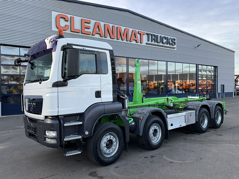 MAN TGA 41.440 8x4 Full Steel AJK 26 Ton Haakarmsysteem - Φορτηγό φόρτωσης γάντζου: φωτογραφία 2 MAN TGA 41.440 8x4 Full Steel AJK 26 Ton Haakarmsysteem - Φορτηγό φόρτωσης γάντζου: φωτογραφία 2