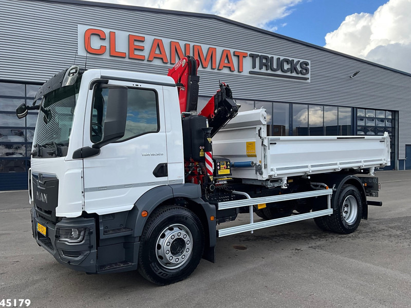 MAN TGM 18.320 Euro 6 Fassi 13 Tonmeter laadkraan NEW AND UNUSED! - Φορτηγό ανατρεπόμενο, Φορτηγό με γερανό: φωτογραφία 3 MAN TGM 18.320 Euro 6 Fassi 13 Tonmeter laadkraan NEW AND UNUSED! - Φορτηγό ανατρεπόμενο, Φορτηγό με γερανό: φωτογραφία 3