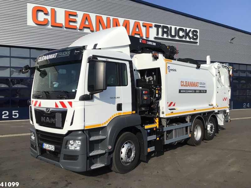 Μίσθωση MAN TGS 26.360 Hiab 23 ton/meter laadkraan MAN TGS 26.360 Hiab 23 ton/meter laadkraan: φωτογραφία 6
