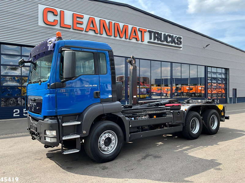 MAN TGS 26.400 6x4 Manual Full Steel Just 327.817 km! - Φορτηγό φόρτωσης γάντζου: φωτογραφία 2 MAN TGS 26.400 6x4 Manual Full Steel Just 327.817 km! - Φορτηγό φόρτωσης γάντζου: φωτογραφία 2