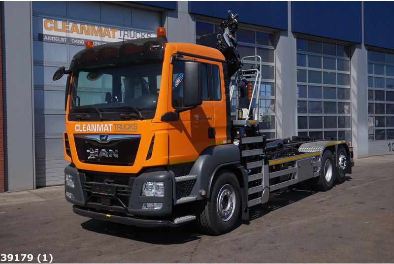 MAN TGS 26.420 HMF 21 Tonmeter laadkraan Just 170.296 km! - Φορτηγό φόρτωσης γάντζου, Φορτηγό με γερανό: φωτογραφία 2 MAN TGS 26.420 HMF 21 Tonmeter laadkraan Just 170.296 km! - Φορτηγό φόρτωσης γάντζου, Φορτηγό με γερανό: φωτογραφία 2