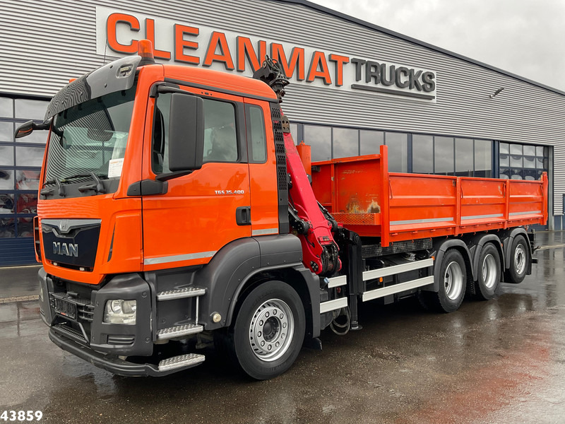 MAN TGS 35.400 8x4 Euro 6 Palfinger 17 Tonmeter Z-kraan - Φορτηγό ανατρεπόμενο, Φορτηγό με γερανό: φωτογραφία 4 MAN TGS 35.400 8x4 Euro 6 Palfinger 17 Tonmeter Z-kraan - Φορτηγό ανατρεπόμενο, Φορτηγό με γερανό: φωτογραφία 4