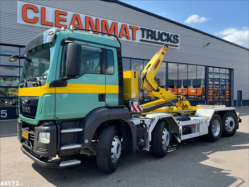 MAN TGS 35.440 8x2 Euro 6 Multilift 26 Ton haakarmsysteem - Φορτηγό φόρτωσης γάντζου: φωτογραφία 1 MAN TGS 35.440 8x2 Euro 6 Multilift 26 Ton haakarmsysteem - Φορτηγό φόρτωσης γάντζου: φωτογραφία 1