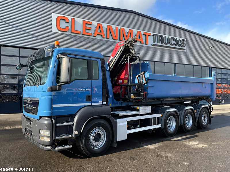 MAN TGS 35.440 8x4 HMF 17 Tonmeter laadkraan - Φορτηγό φόρτωσης γάντζου: φωτογραφία 2 MAN TGS 35.440 8x4 HMF 17 Tonmeter laadkraan - Φορτηγό φόρτωσης γάντζου: φωτογραφία 2