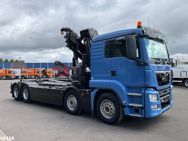 MAN TGS 35.500 8x4 Euro 6 Hiab 30 Tonmeter laadkraan Just 164.946 km! - Φορτηγό φόρτωσης γάντζου, Φορτηγό με γερανό: φωτογραφία 5 MAN TGS 35.500 8x4 Euro 6 Hiab 30 Tonmeter laadkraan Just 164.946 km! - Φορτηγό φόρτωσης γάντζου, Φορτηγό με γερανό: φωτογραφία 5
