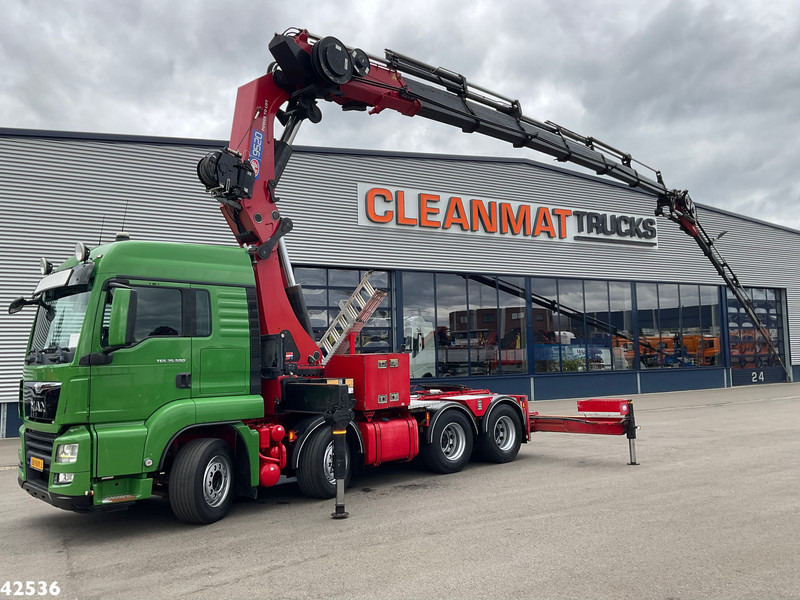 MAN TGS 35.500 8x4 HMF 95 Tonmeter laadkraan bj. 2019! - Φορτηγό με γερανό: φωτογραφία 1 MAN TGS 35.500 8x4 HMF 95 Tonmeter laadkraan bj. 2019! - Φορτηγό με γερανό: φωτογραφία 1