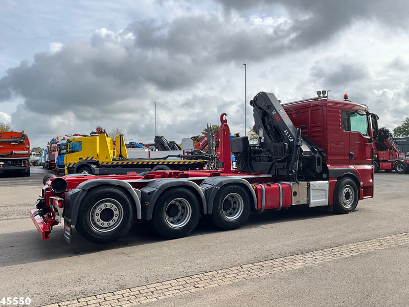 MAN TGX 35.480 8x4 Euro 6 Hiab 28 Tonmeter laadkraan - Φορτηγό φόρτωσης γάντζου, Φορτηγό με γερανό: φωτογραφία 4 MAN TGX 35.480 8x4 Euro 6 Hiab 28 Tonmeter laadkraan - Φορτηγό φόρτωσης γάντζου, Φορτηγό με γερανό: φωτογραφία 4